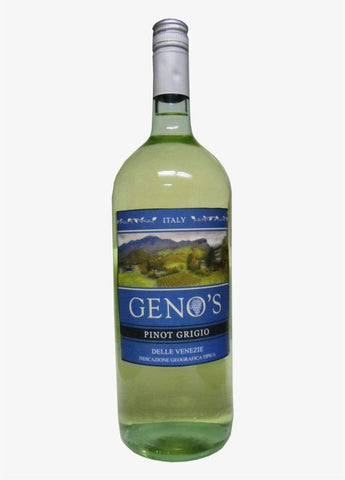 Italy White Wines Geno’s Pinot Grigio 1.5L LP Wines & Liquors