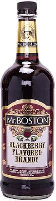 Liquers Mr.Boston Blackberry Flavored Brandy 1.75L LP Wines & Liquors