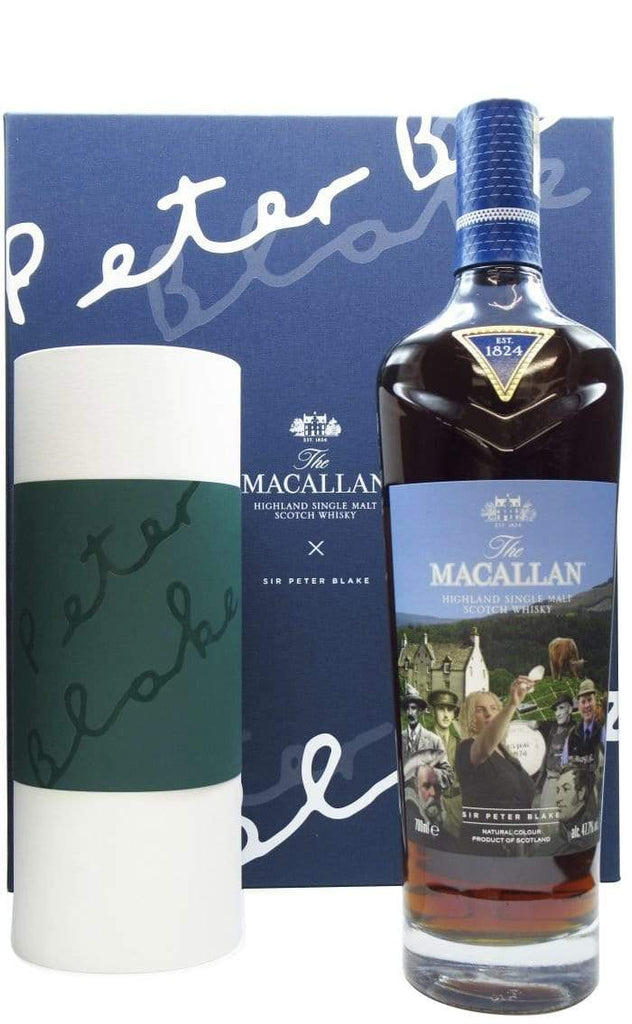 Liquor & Spirits The Macallan Sir Peter Blake Scotch Whiskey 750ml LP Wines & Liquors