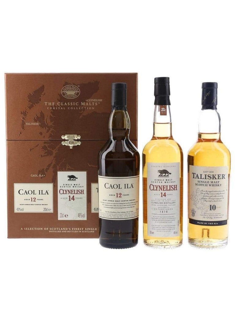 Scotch Whiskey Classic Malts Coastal Collection 200ml LP Wines & Liquors