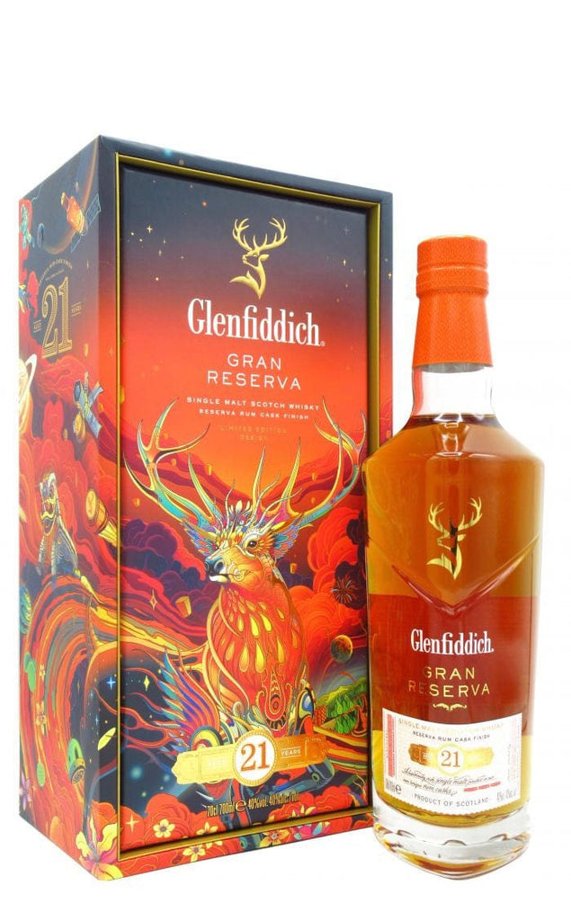 Scotch Whisky Glenfiddich Gran Reserva Single Malt Scotch Whiskey 21 Years 750ml LP Wines & Liquors
