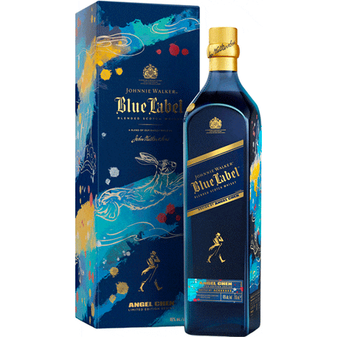 Scotch Whisky Johnnie Walker Blue Label Scotch Whiskey Year of the Rabbit 2023 LP Wines & Liquors