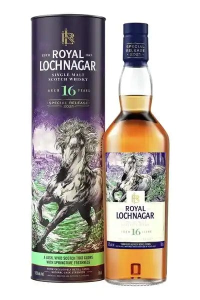 Scotch Whisky Royal Lochnagar 16-Year-Old Single Malt Scotch Whisky Special Release LP Wines & Liquors