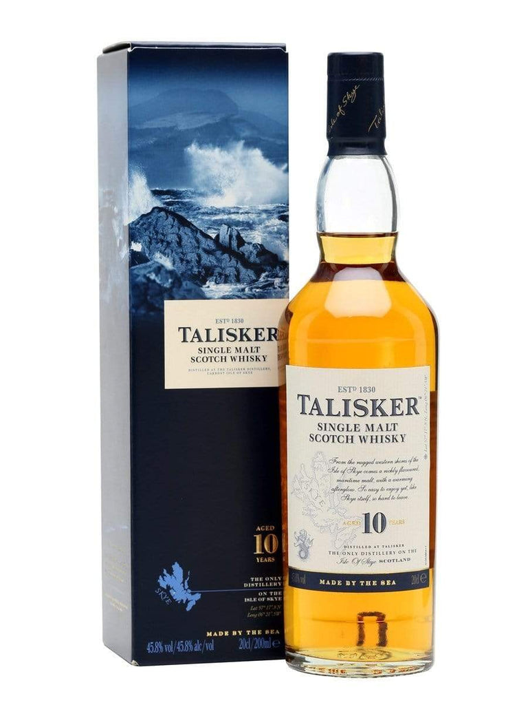 Scotch Whisky Talisker 10 Year Single Malt Scotch Whiskey LP Wines & Liquors