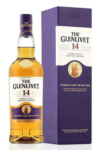 Scotch Whisky The Glenlivet 14 Year Cognac Cask Selection LP Wines & Liquors