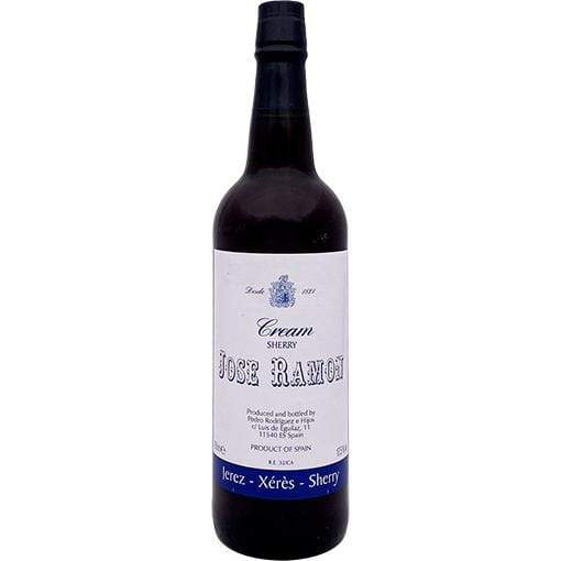 Spain Red Wines Jose Ramon Cream Sherry Pedro Rodrigo e Hijos 750ml LP Wines & Liquors